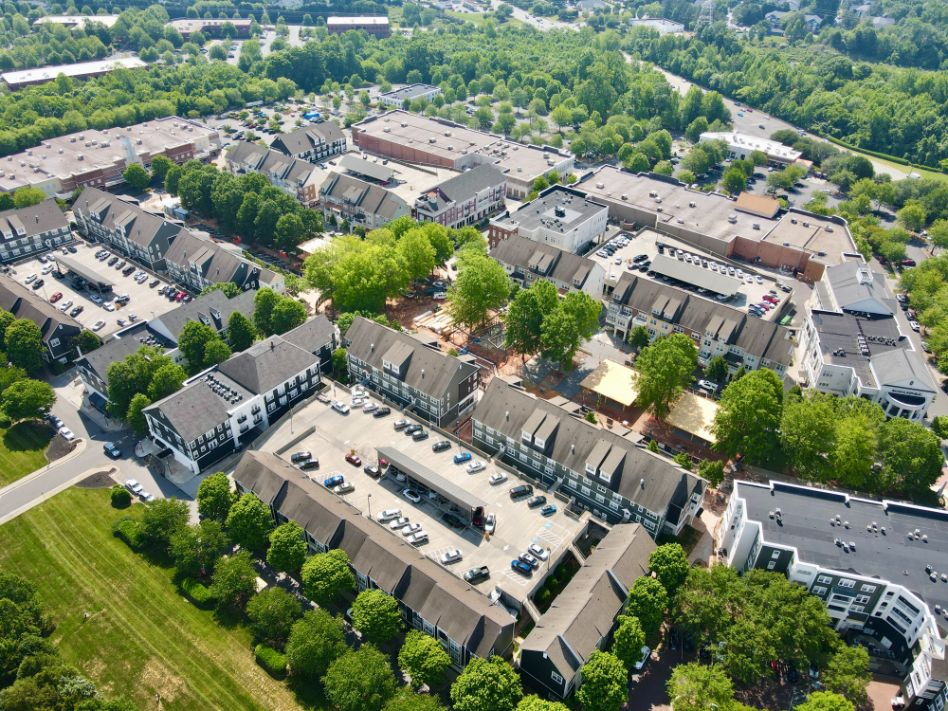 Birkdale Village | Aerial View Perspective